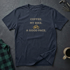 Coffee. Bike. Pace. T-Shirt