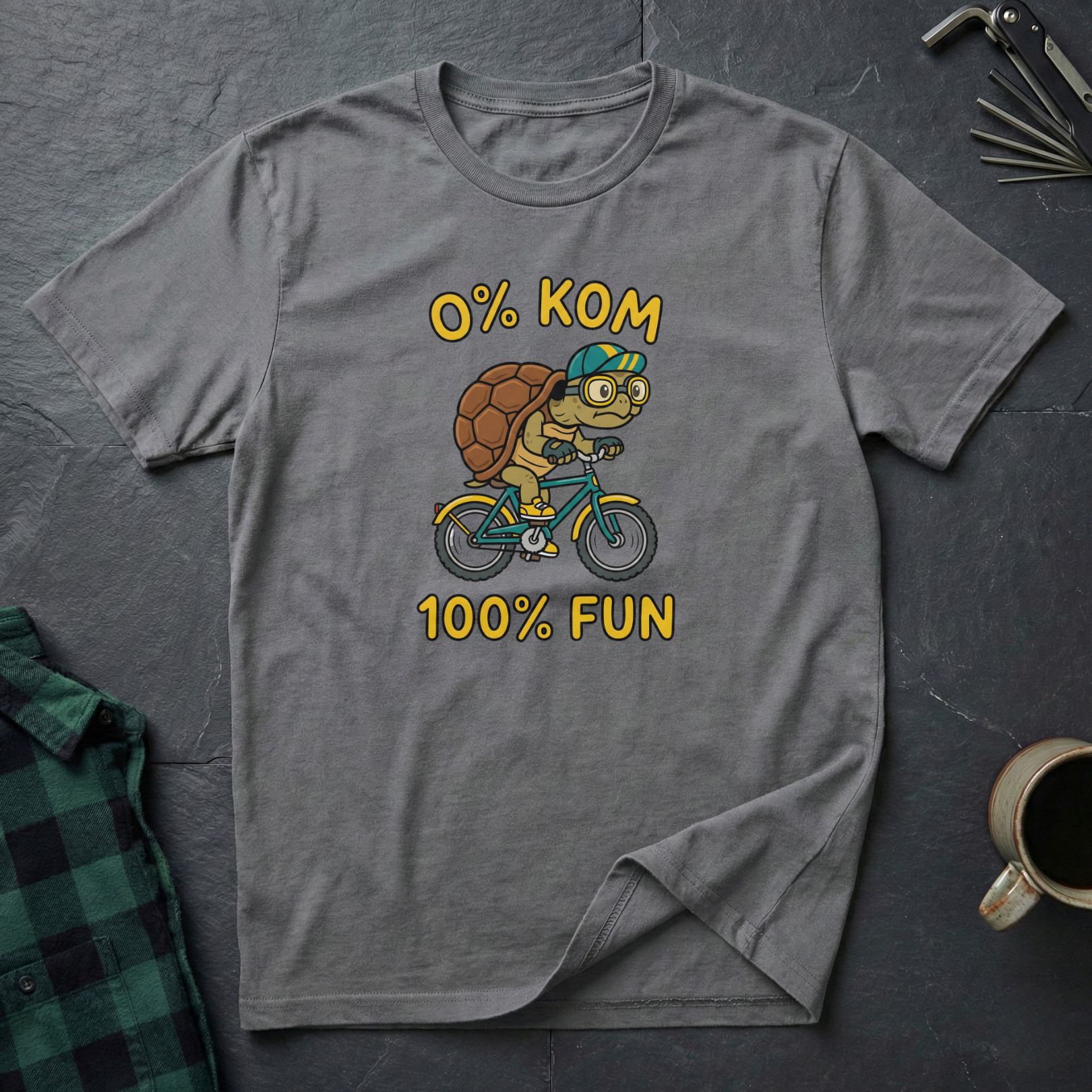 0% KOM 100% FUN T-Shirt