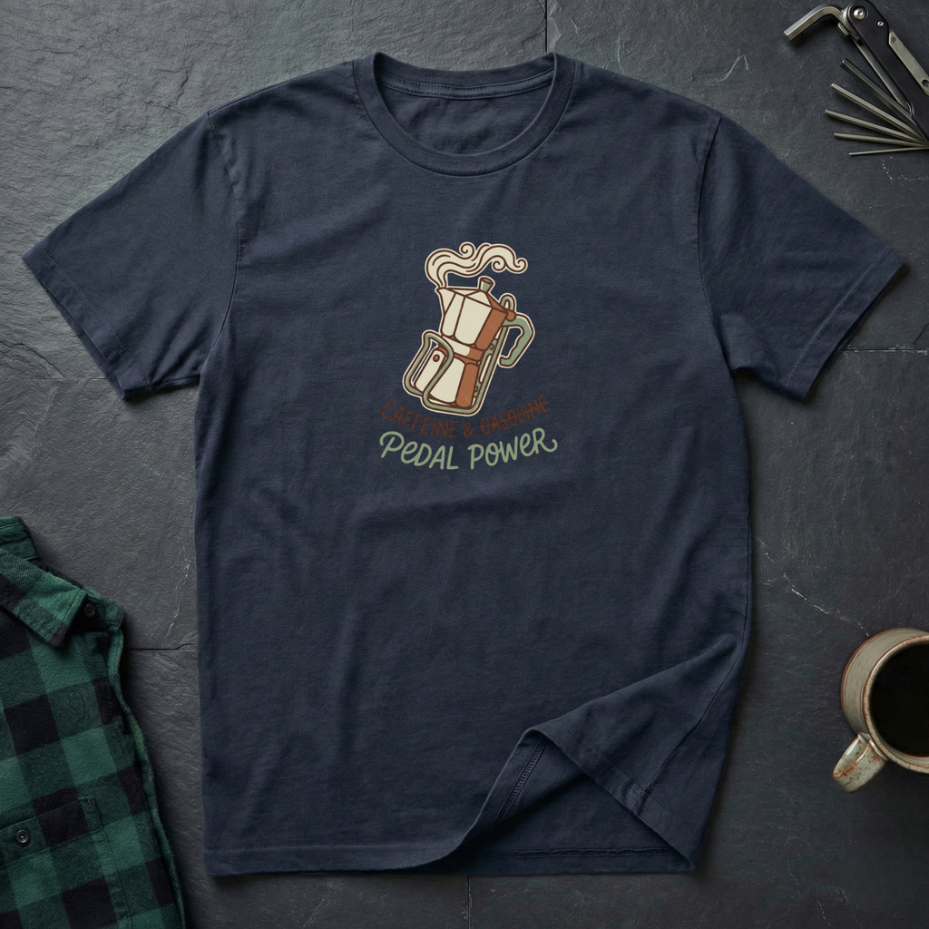 Caffein and Pedal Power T-Shirt