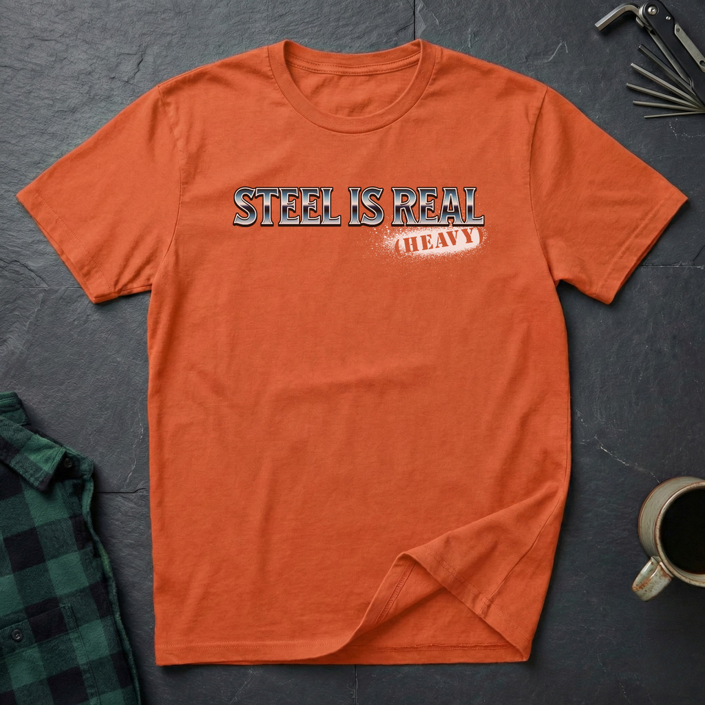 Steel is Real (Heavy) T-Shirt