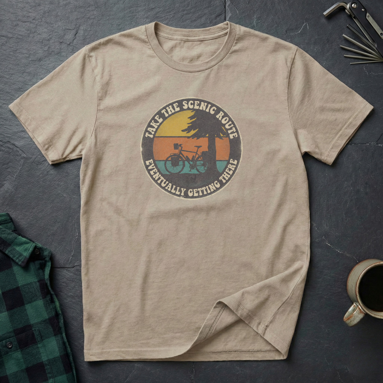 TAKE THE SCENIC ROUTE EVENTUALLY T-Shirt