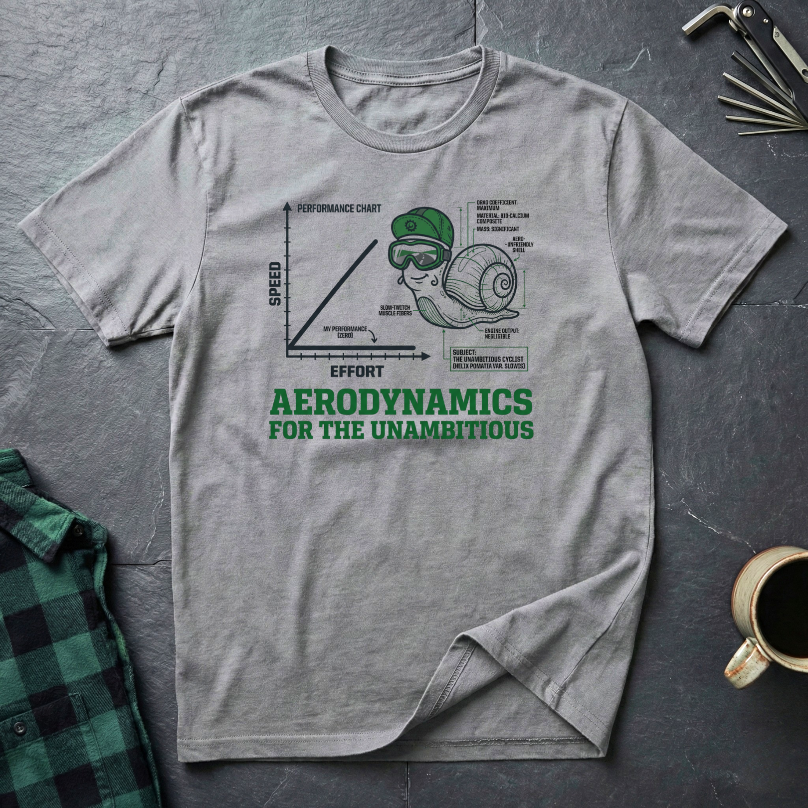 Aerodynamics for the Unambitious T-Shirt