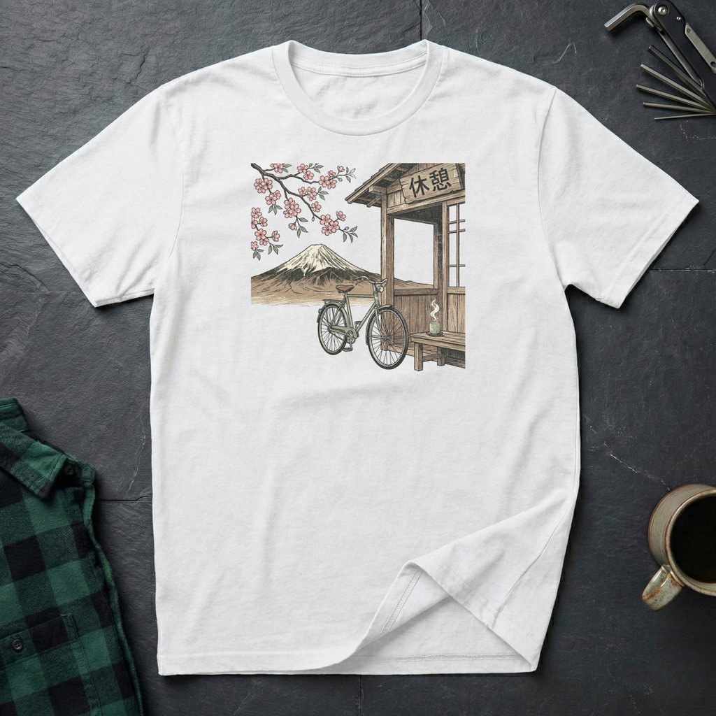 Ukiyo-e Tea House T-Shirt
