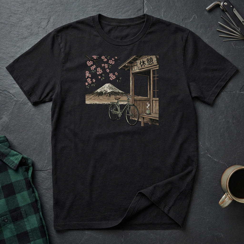 Ukiyo-e Tea House T-Shirt