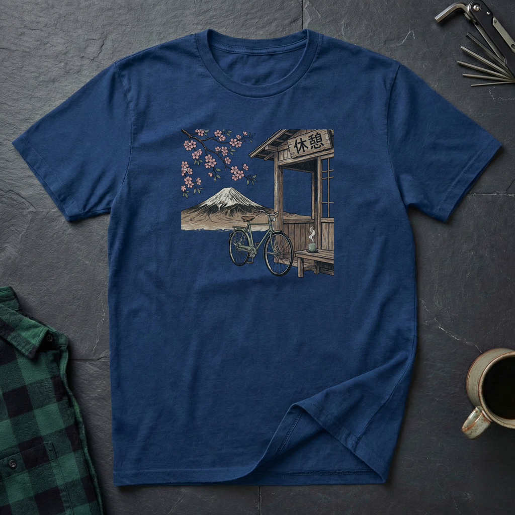 Ukiyo-e Tea House T-Shirt