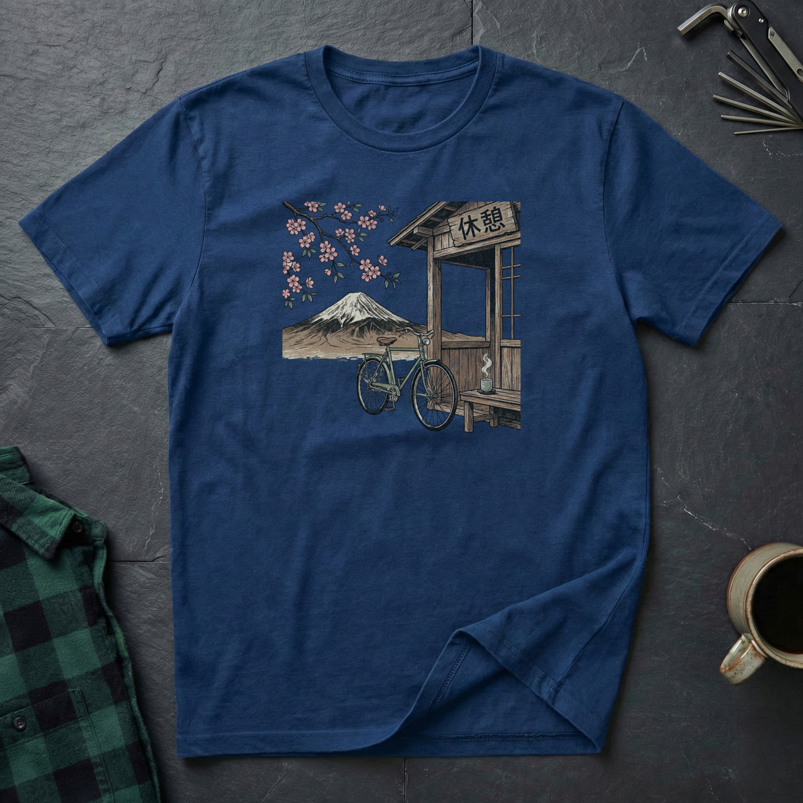 Ukiyo-e Tea House T-Shirt