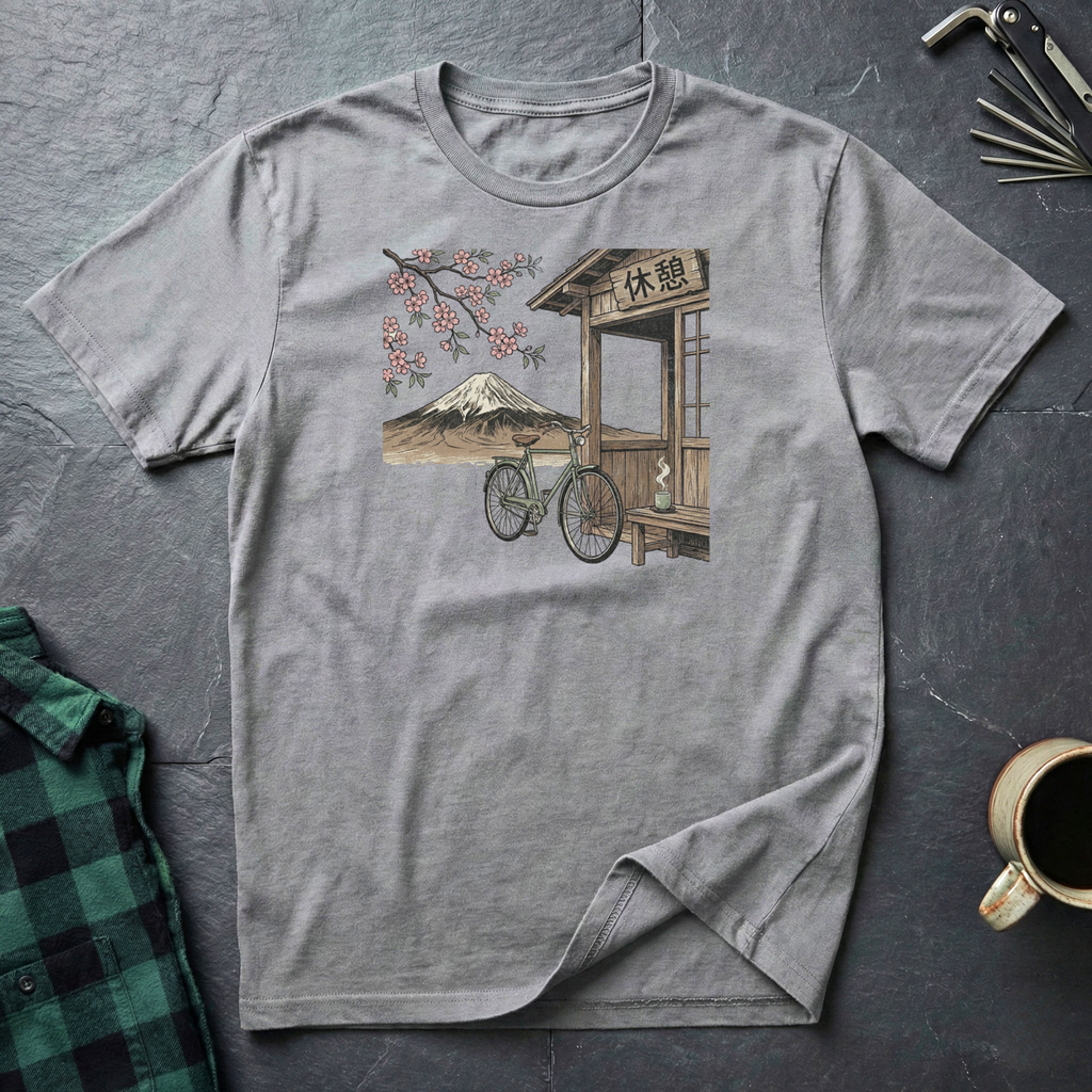 Ukiyo-e Tea House T-Shirt