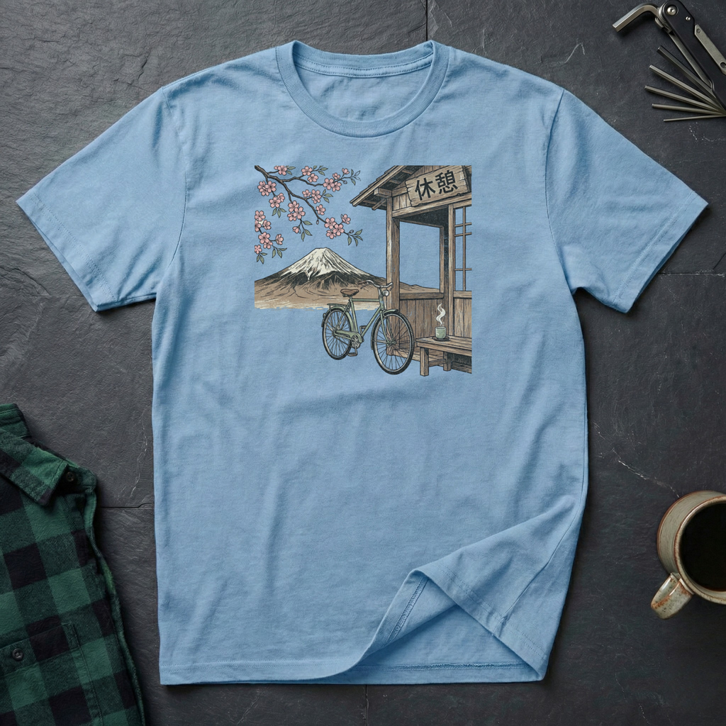 Ukiyo-e Tea House T-Shirt
