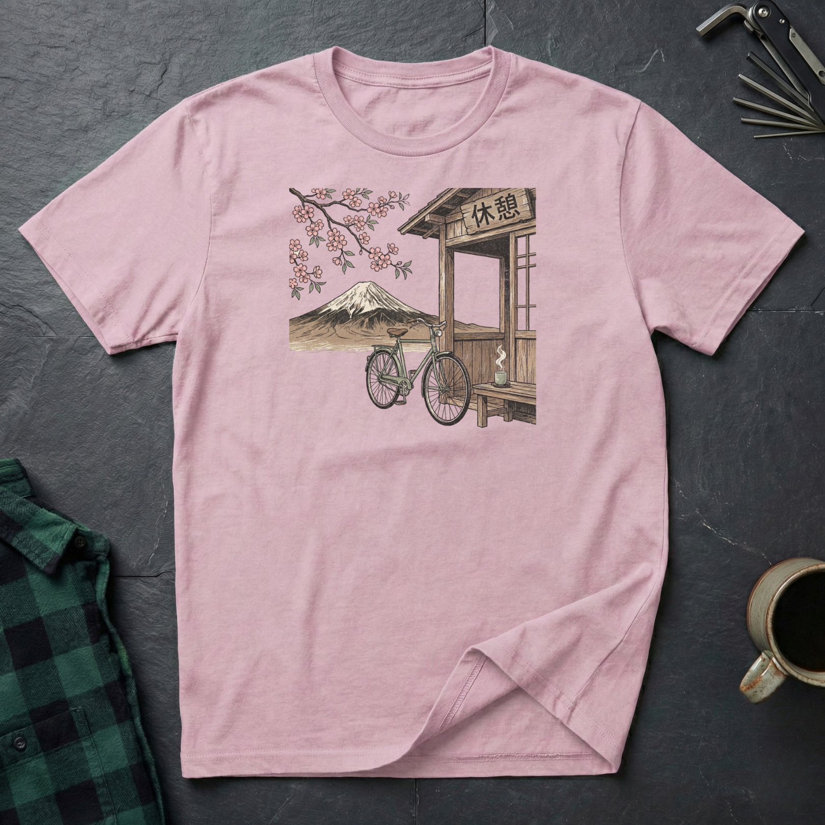 Ukiyo-e Tea House T-Shirt