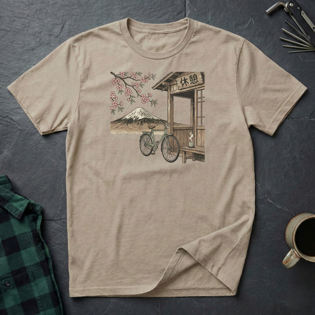 Ukiyo-e Tea House T-Shirt