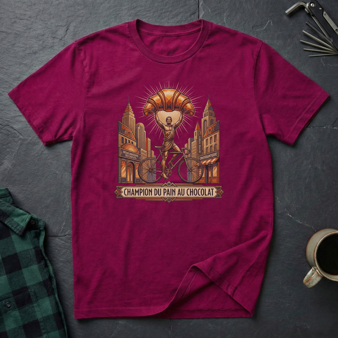 Champion du Pain au Chocolat T-Shirt
