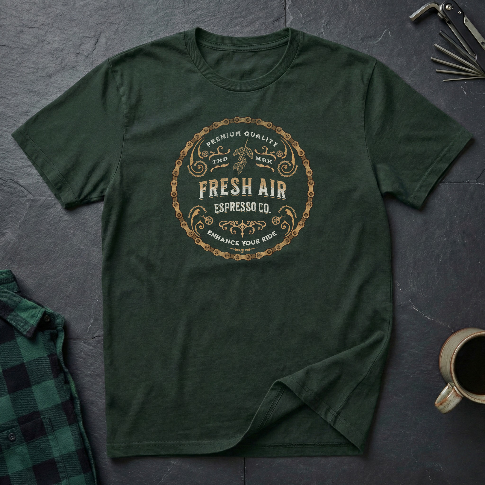 Fresh Air Espresso T-Shirt