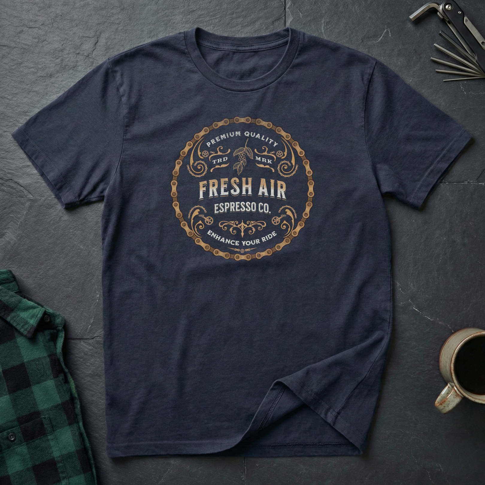 Fresh Air Espresso T-Shirt