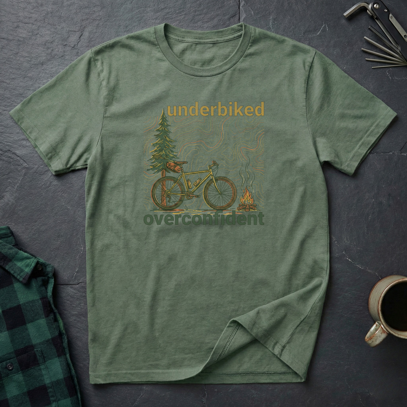 Underbiked Overconfident T-Shirt