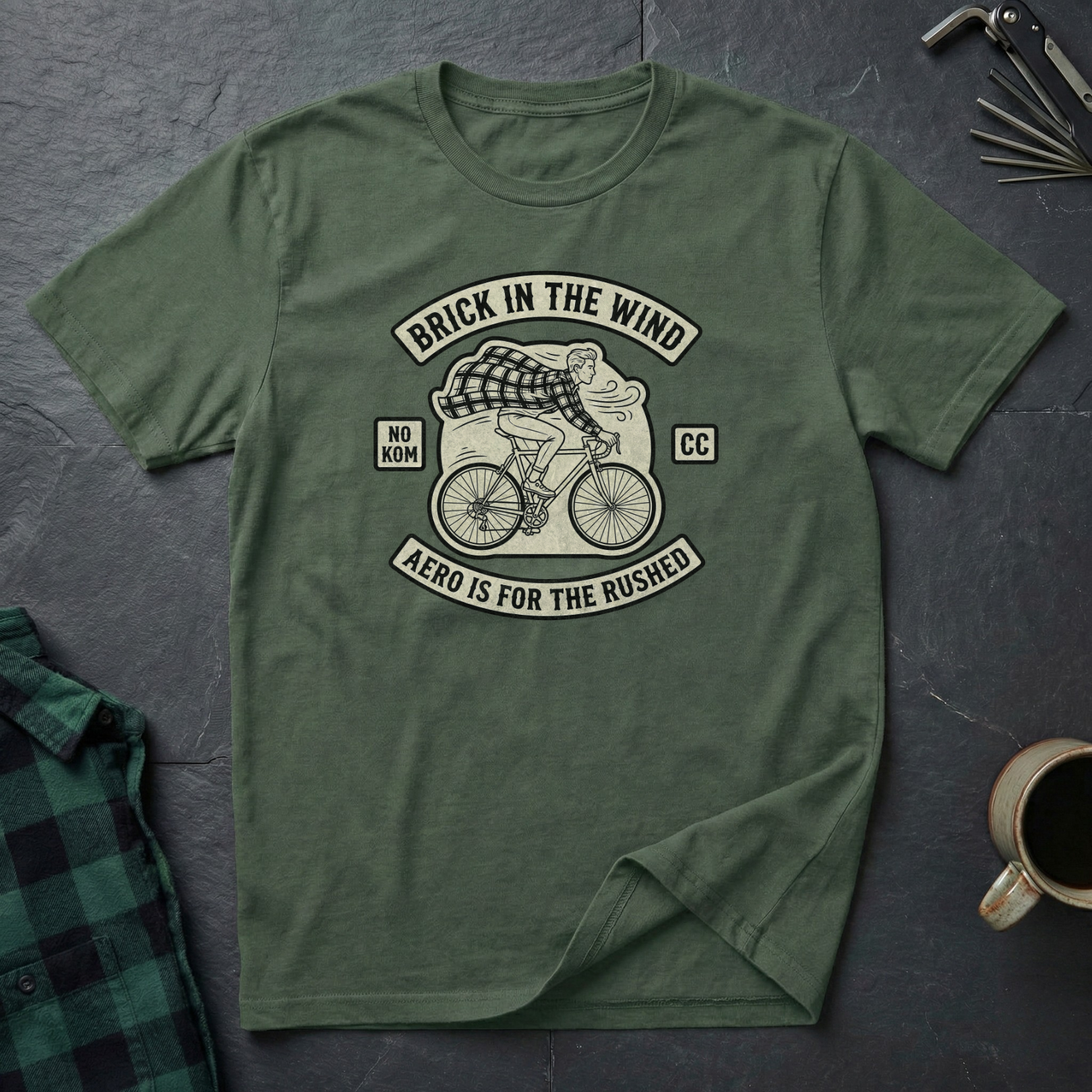 Brick in the Wind Patch T-Shirt