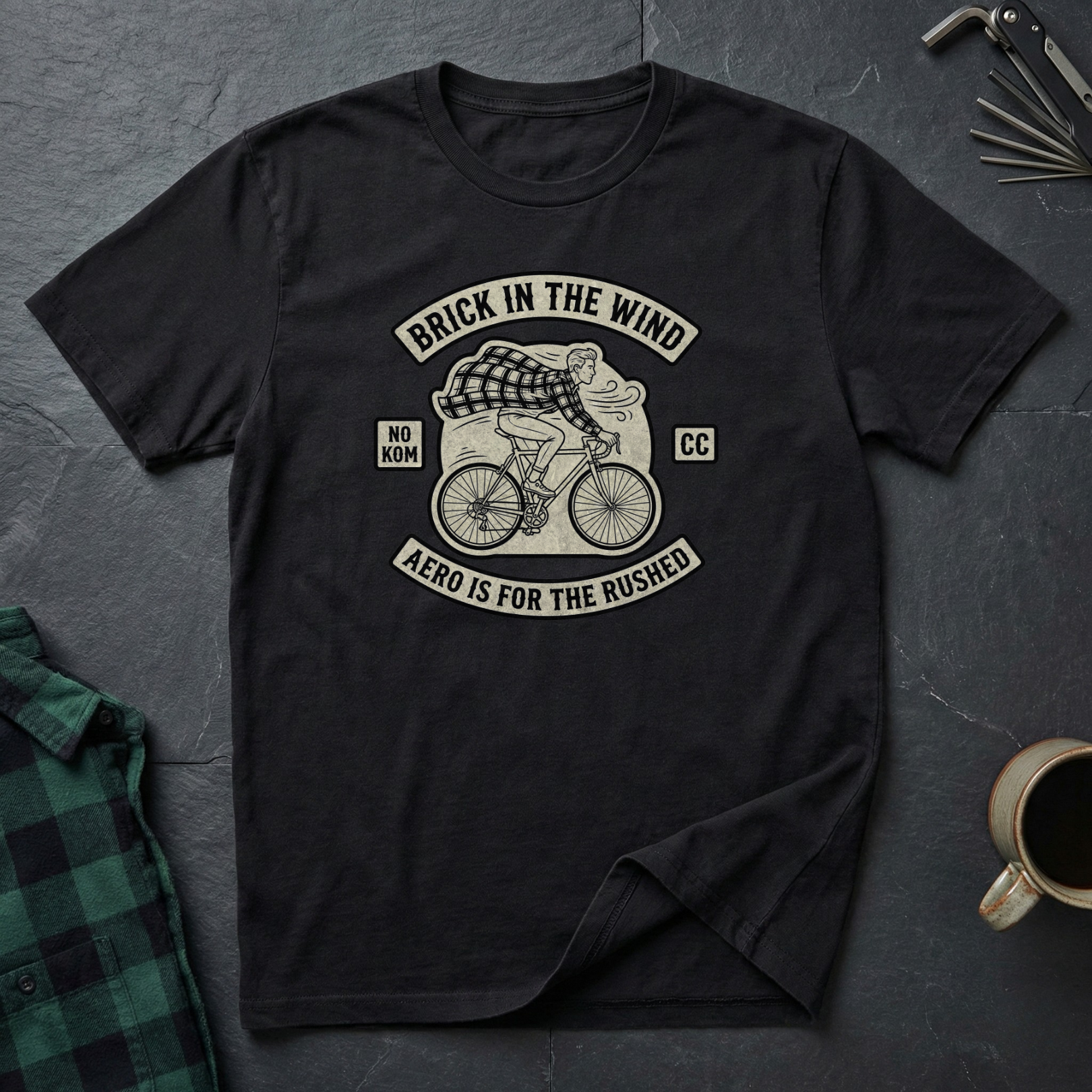 Brick in the Wind Patch T-Shirt