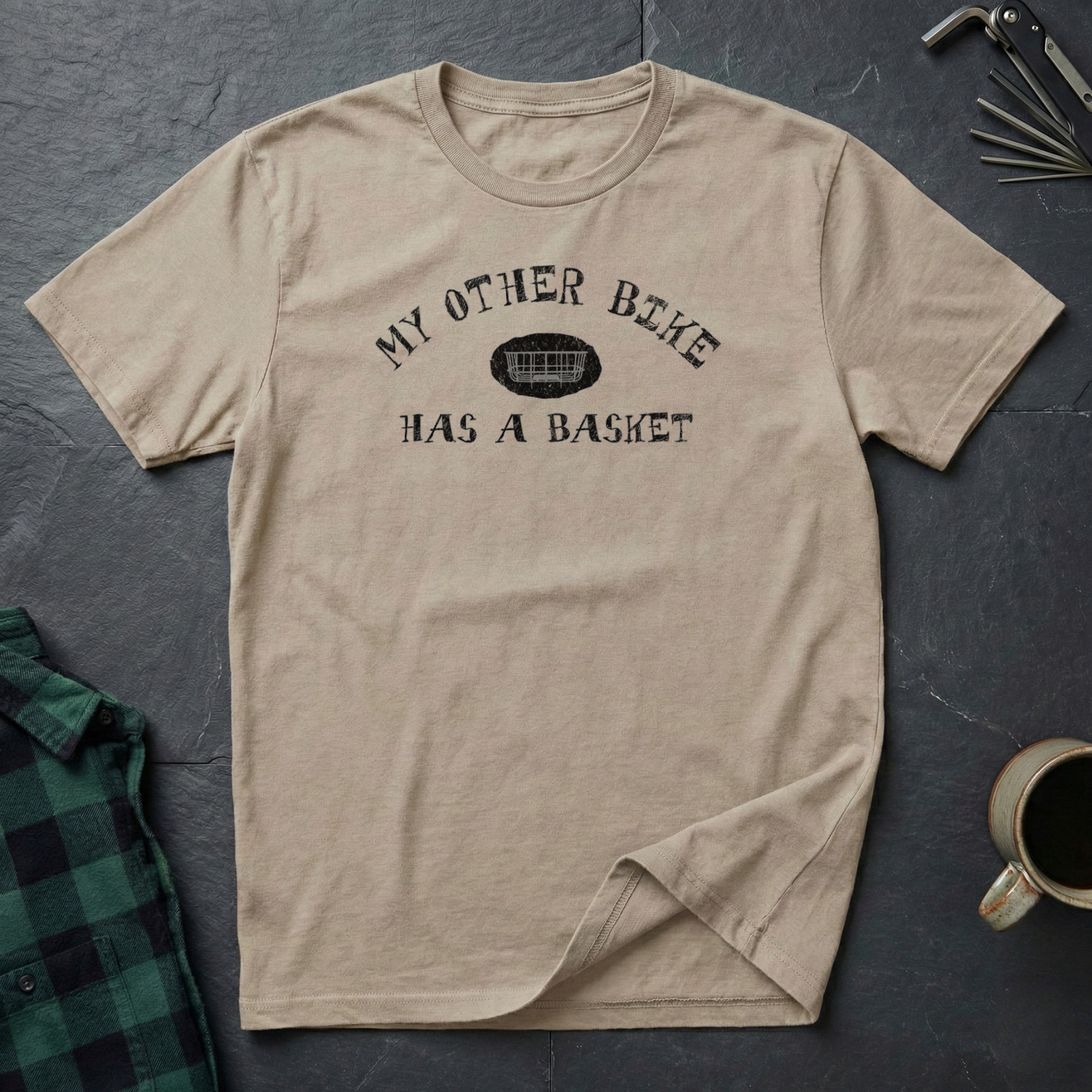 My Other Bike Has A Basket T-Shirt