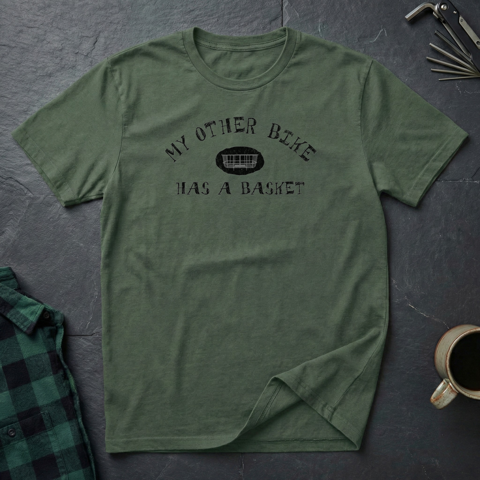 My Other Bike Has A Basket T-Shirt