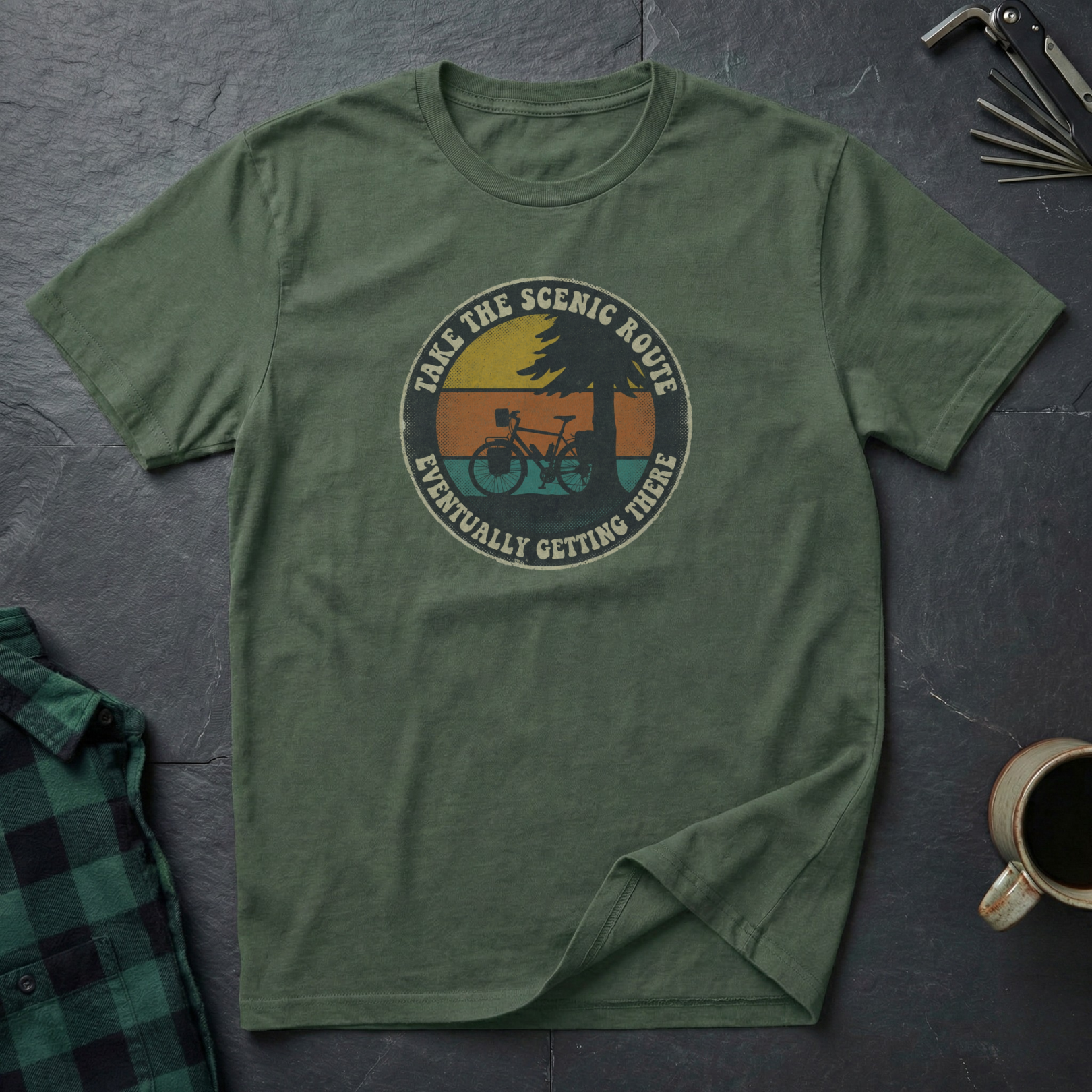 TAKE THE SCENIC ROUTE EVENTUALLY T-Shirt