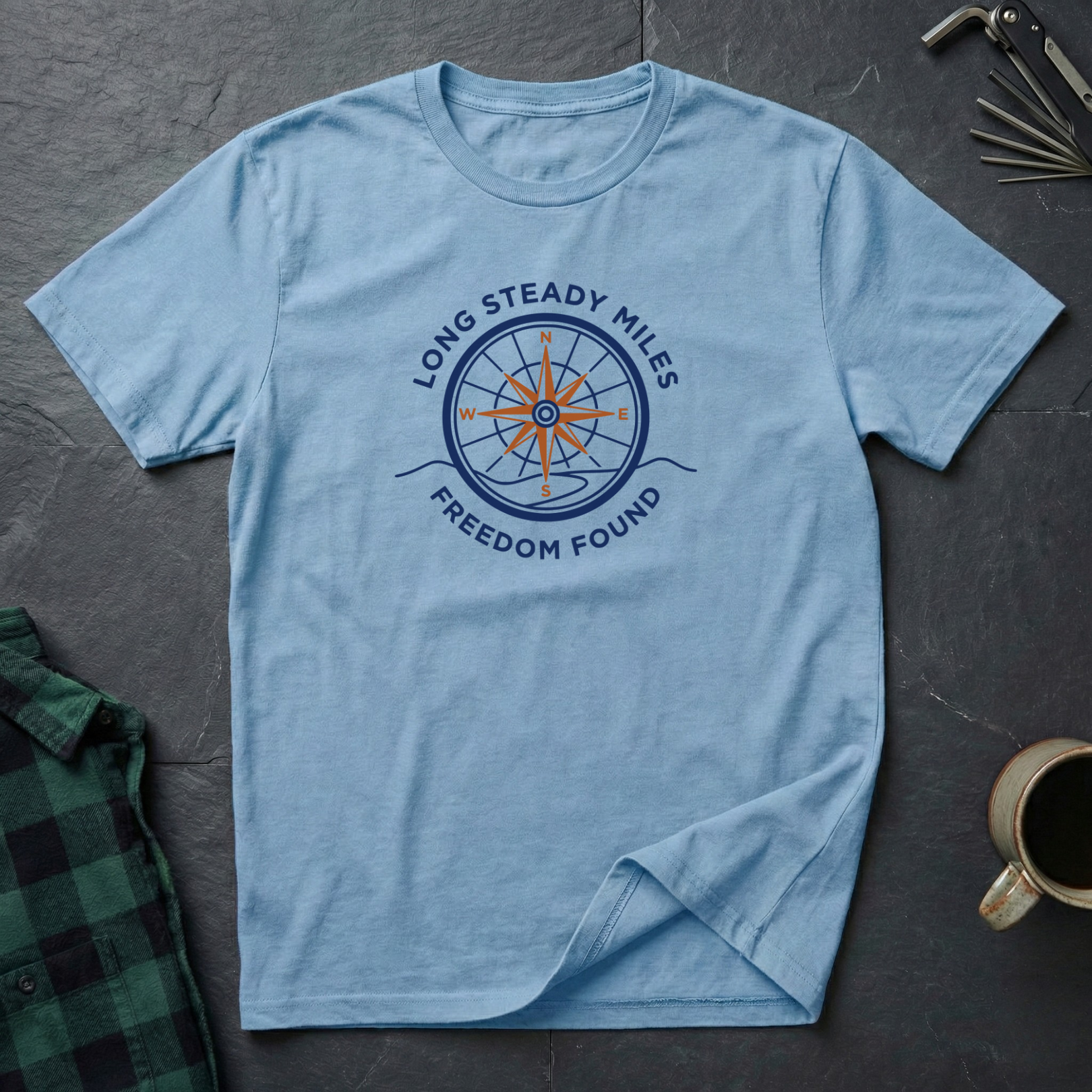 Long Steady Miles T-Shirt