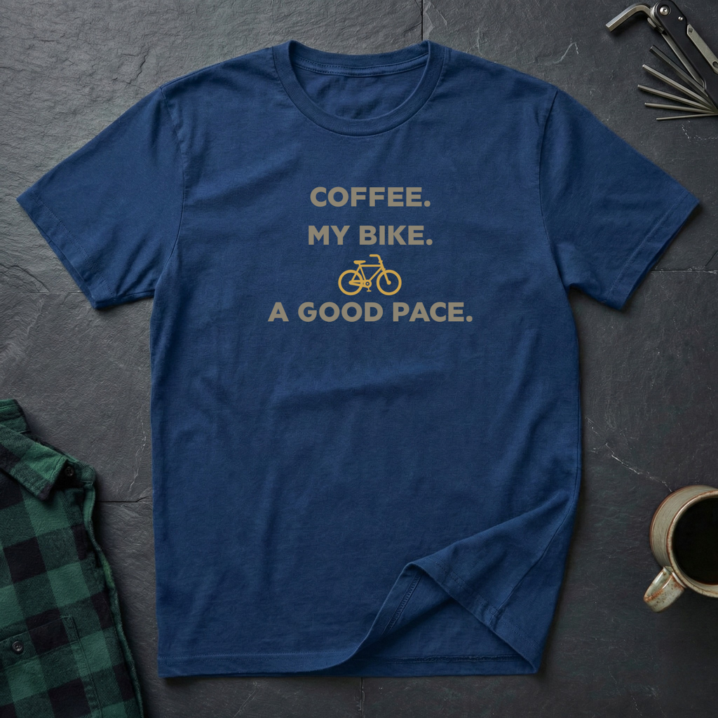 Coffee. Bike. Pace. T-Shirt