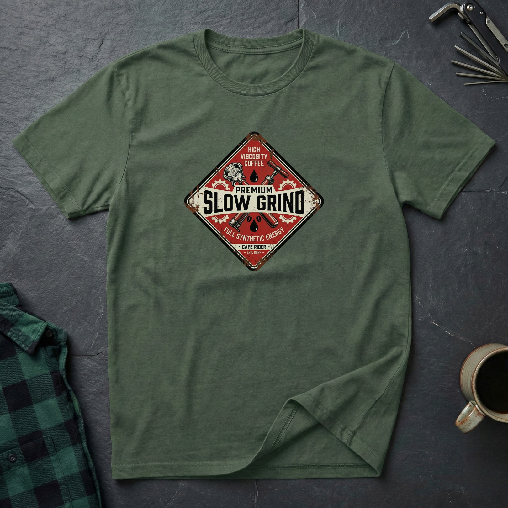 PREMIUM SLOW GRIND SIGN T-Shirt