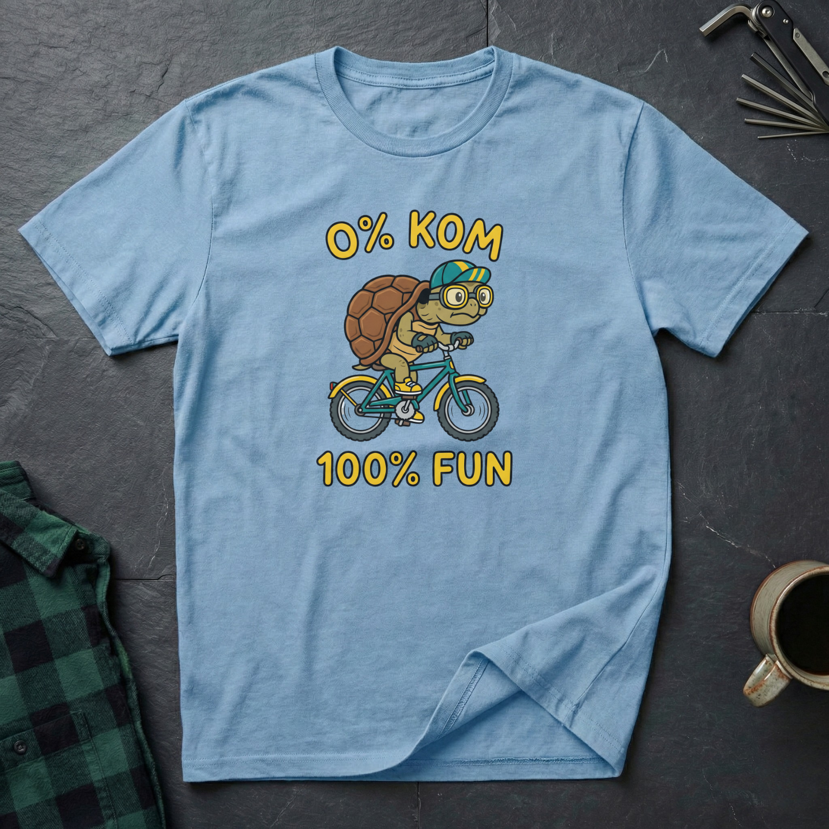 0% KOM 100% FUN T-Shirt
