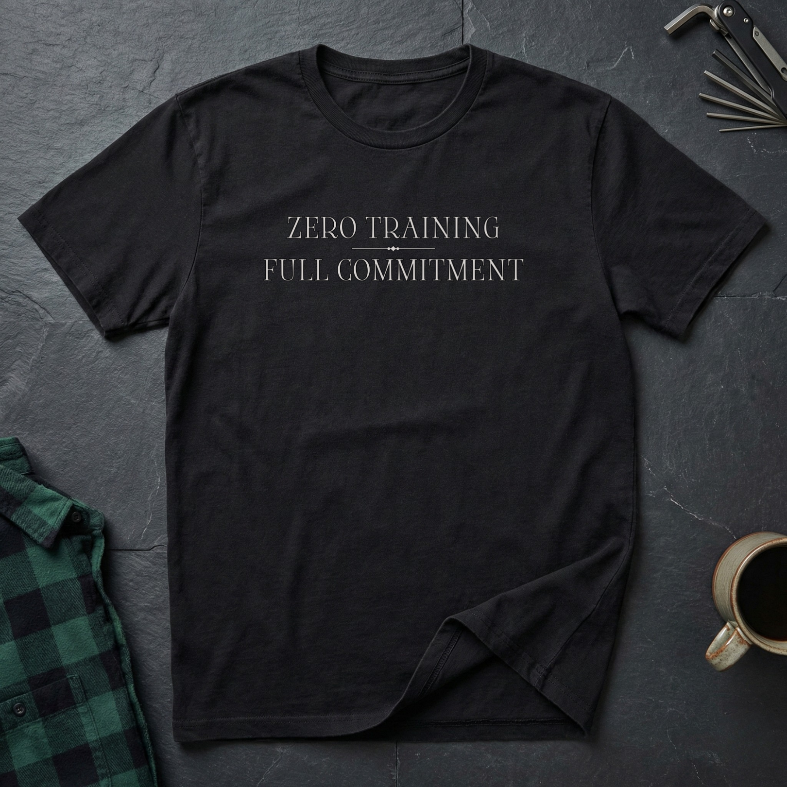 ZERO TRAINING FULL COMMITMENT T-Shirt