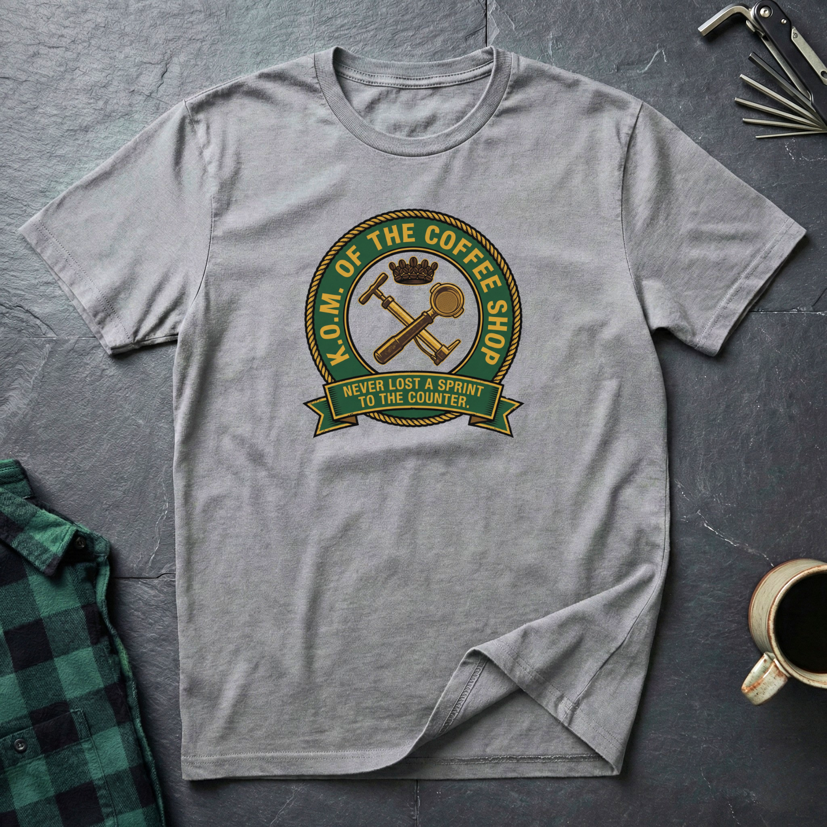 K.O.M. of the Coffee Shop T-Shirt