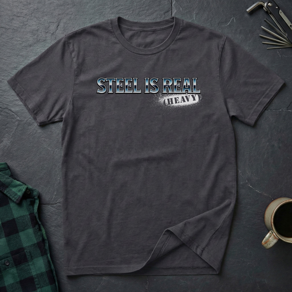 Steel is Real (Heavy) T-Shirt