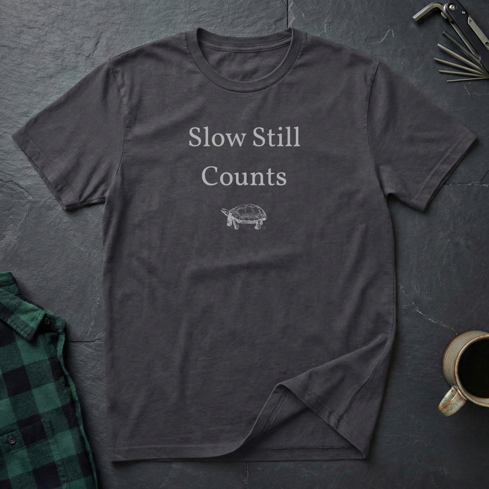 SLOW STILL COUNTS TURTLE CLUB T-Shirt