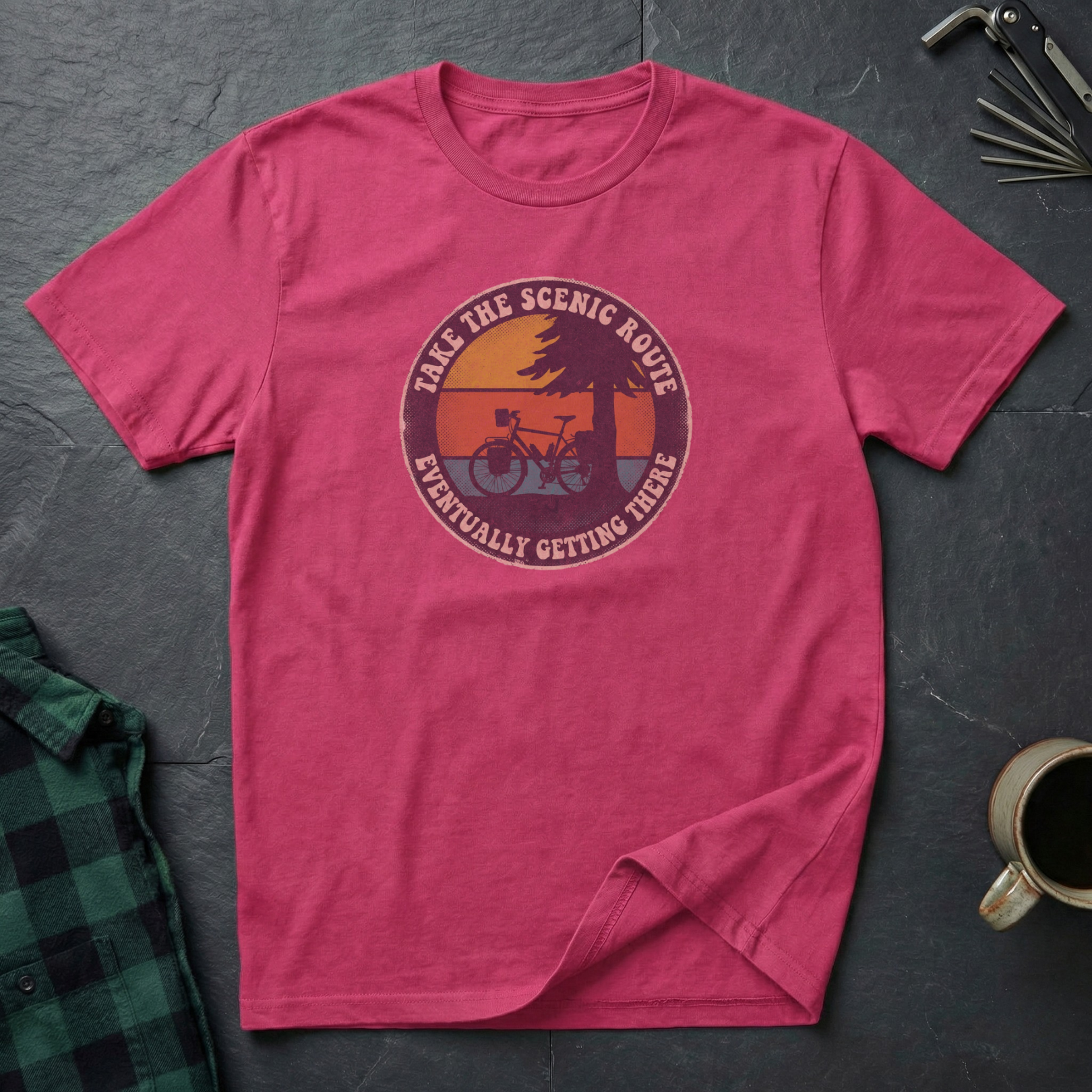 TAKE THE SCENIC ROUTE EVENTUALLY T-Shirt