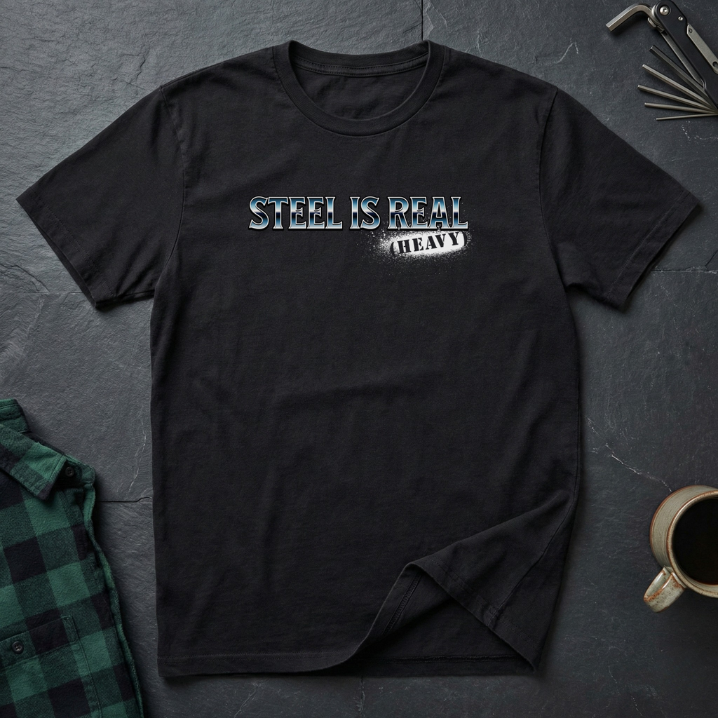 Steel is Real (Heavy) T-Shirt