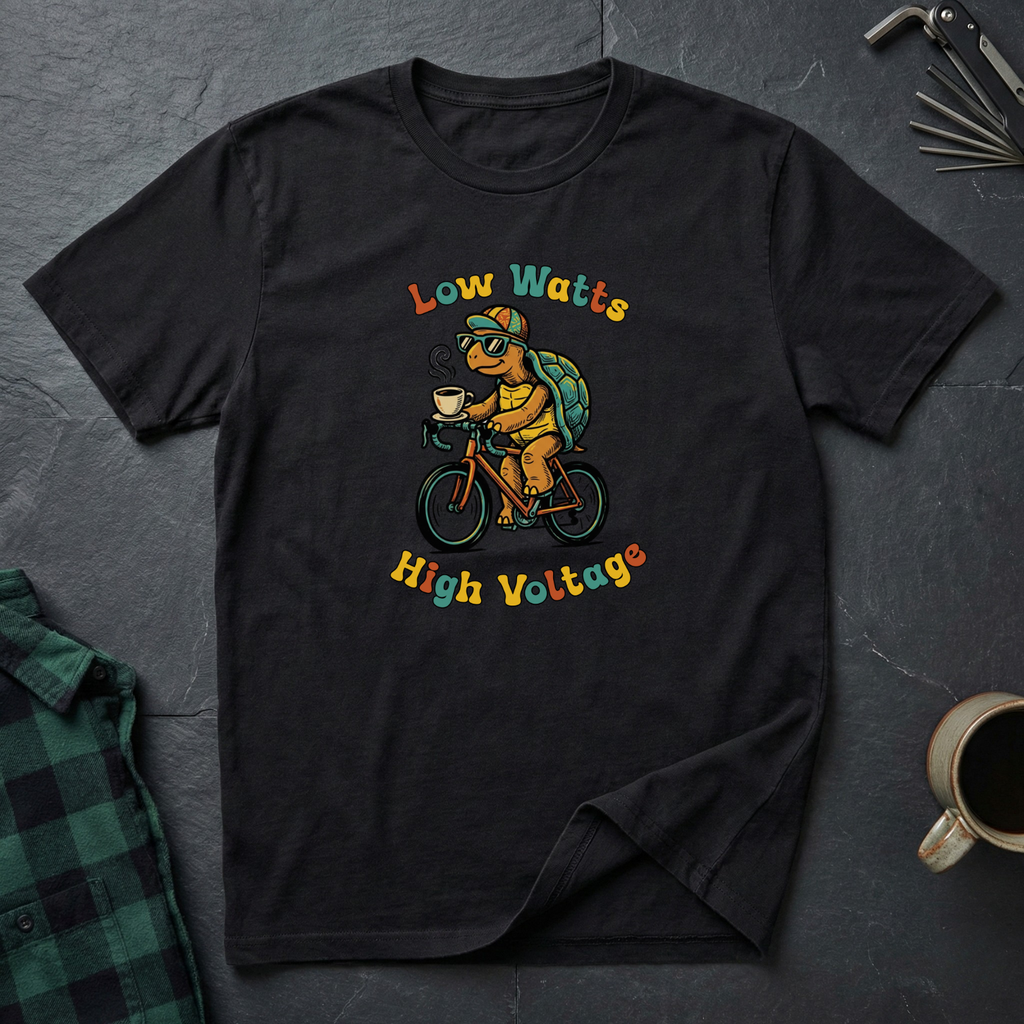 LOW WATTS HIGH VOLTAGE TURTLE T-Shirt