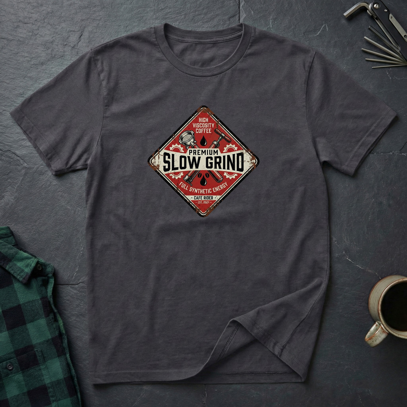PREMIUM SLOW GRIND SIGN T-Shirt