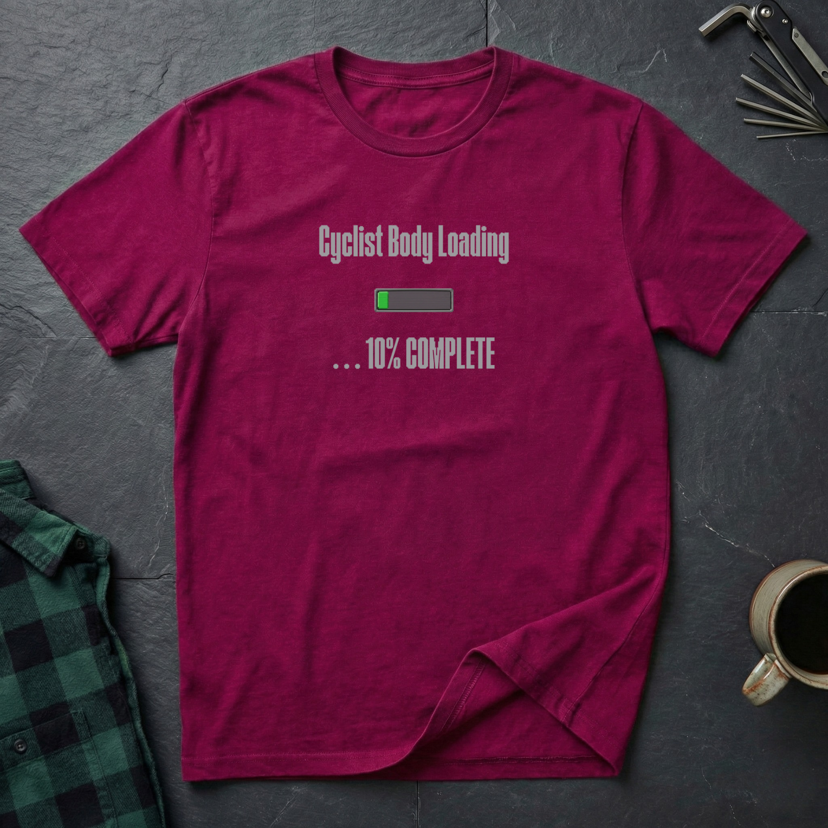 Cyclist Body Loading T-Shirt