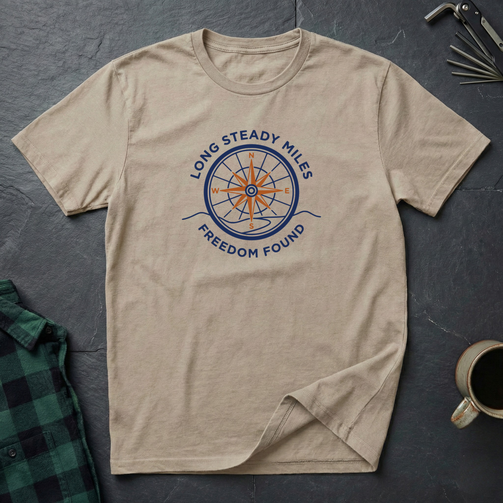 Long Steady Miles T-Shirt