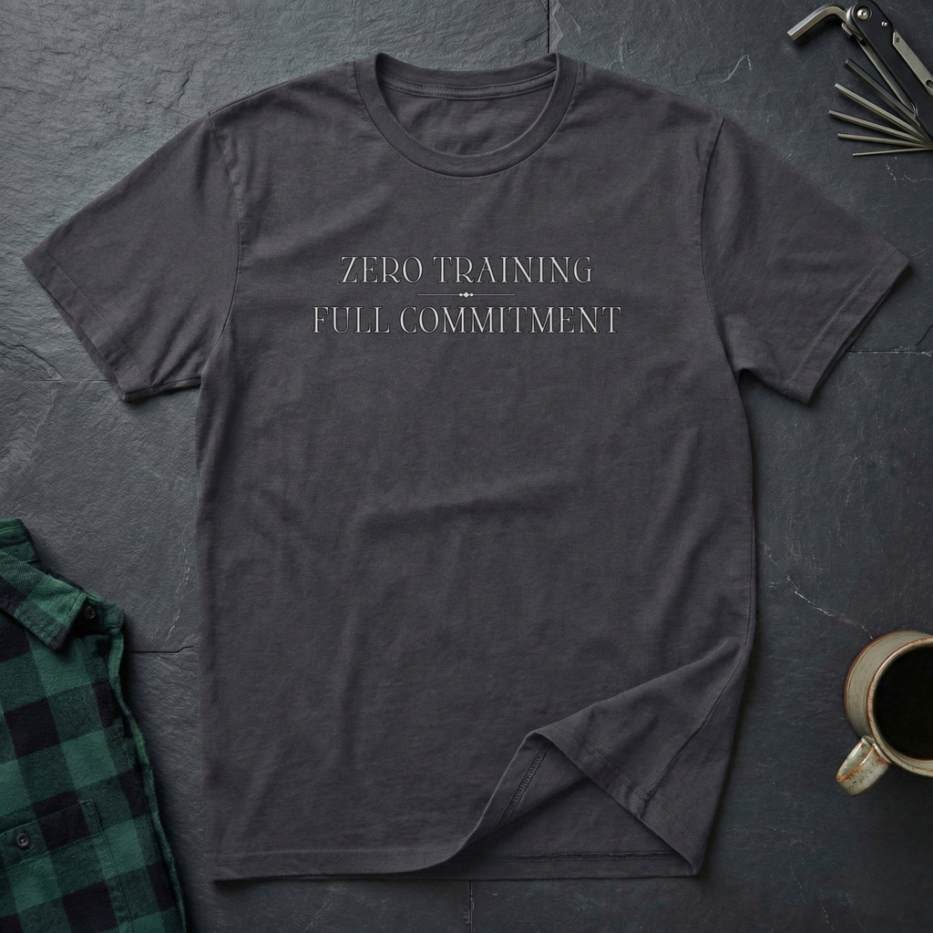ZERO TRAINING FULL COMMITMENT T-Shirt