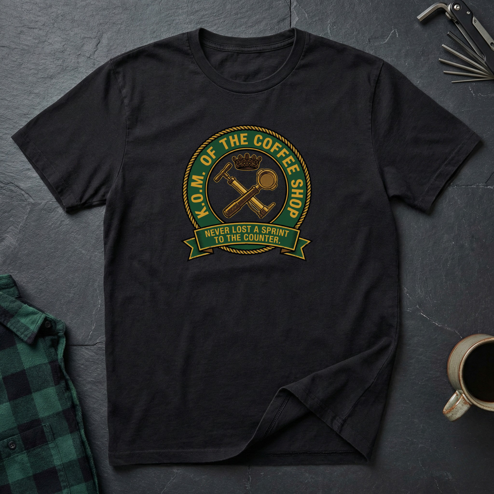 K.O.M. of the Coffee Shop T-Shirt