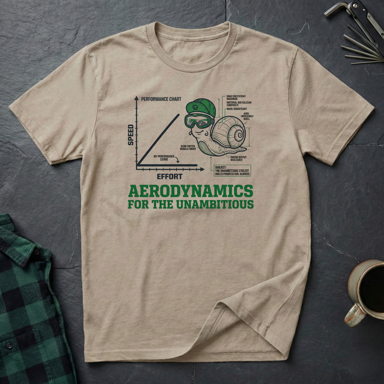 Aerodynamics for the Unambitious T-Shirt