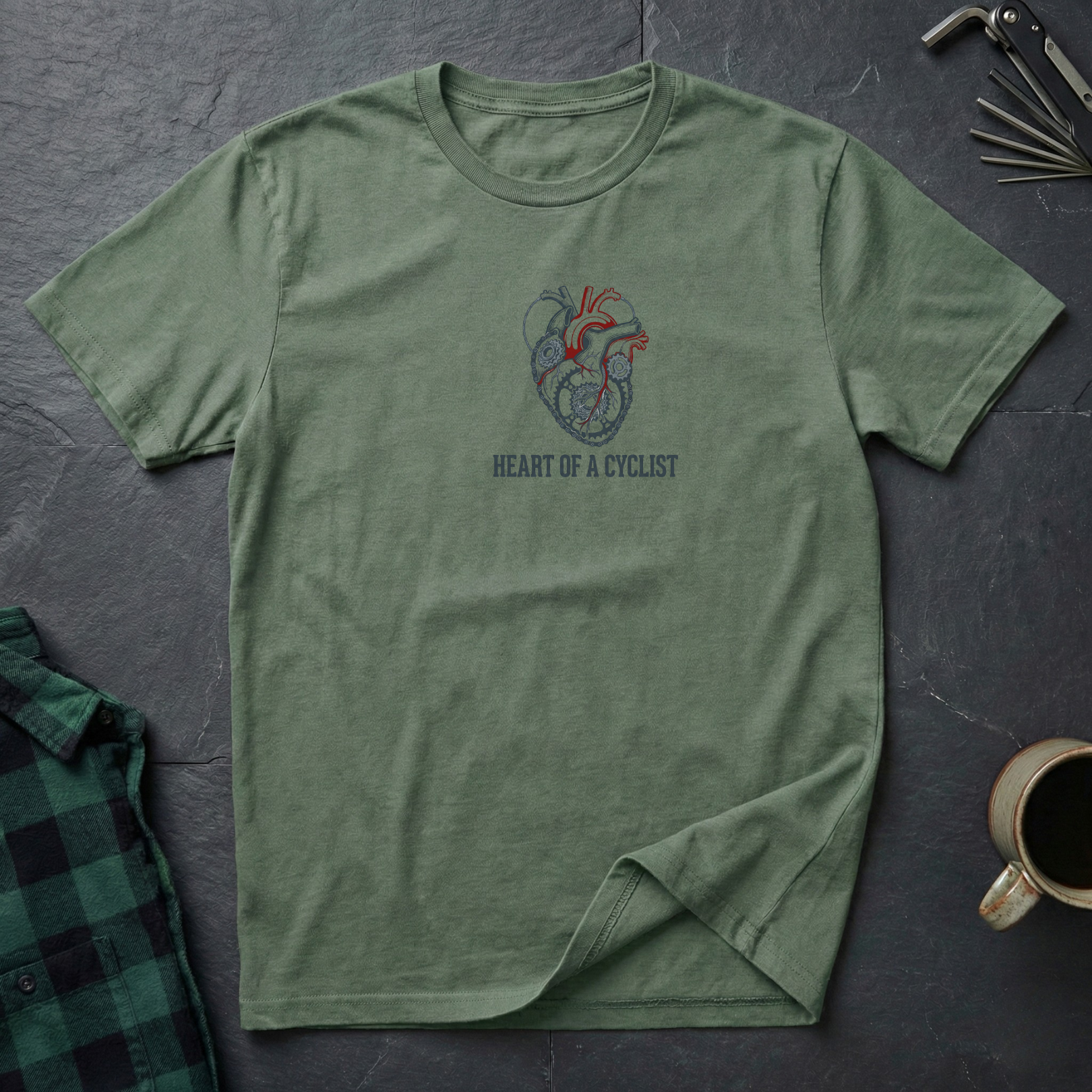 Heart of a Cyclist T-Shirt