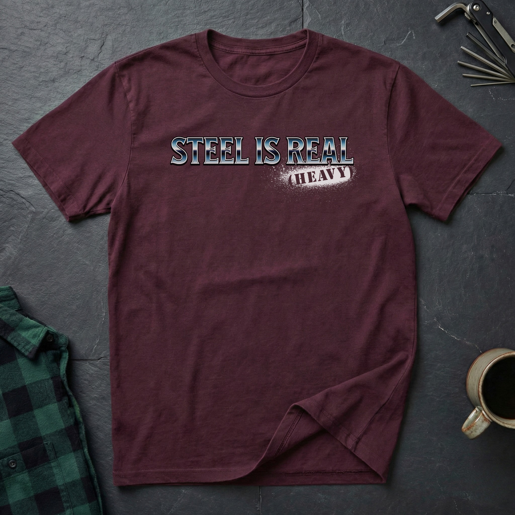 Steel is Real (Heavy) T-Shirt