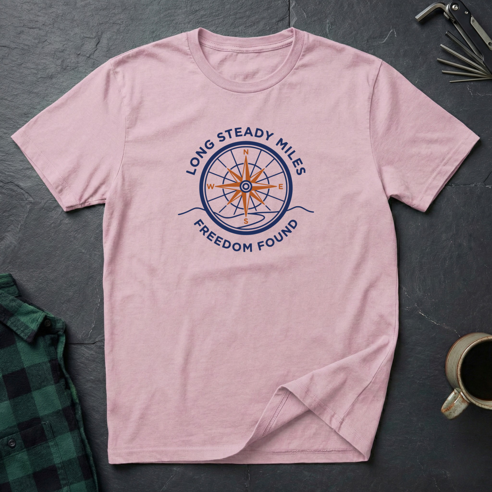Long Steady Miles T-Shirt