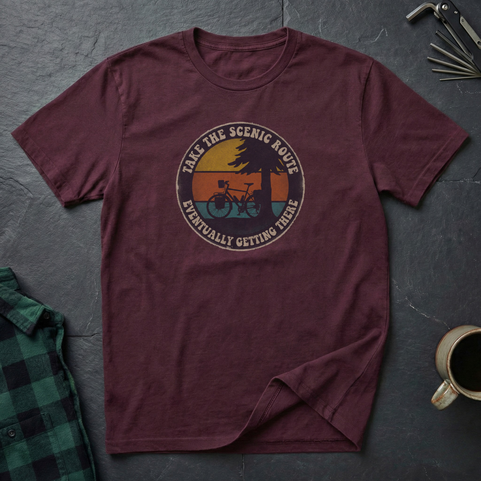 TAKE THE SCENIC ROUTE EVENTUALLY T-Shirt