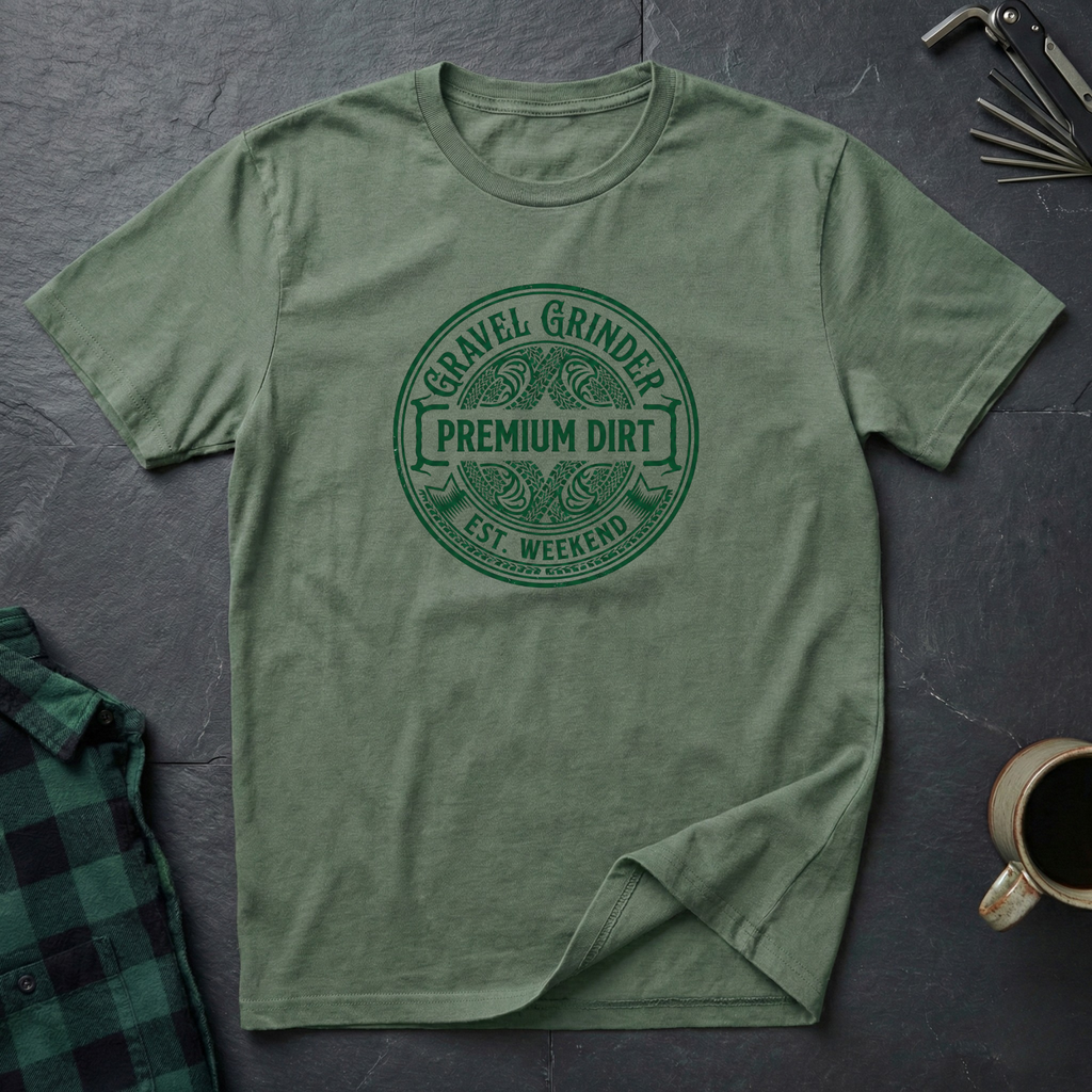 Gravel Grinder Premium Dirt T-Shirt