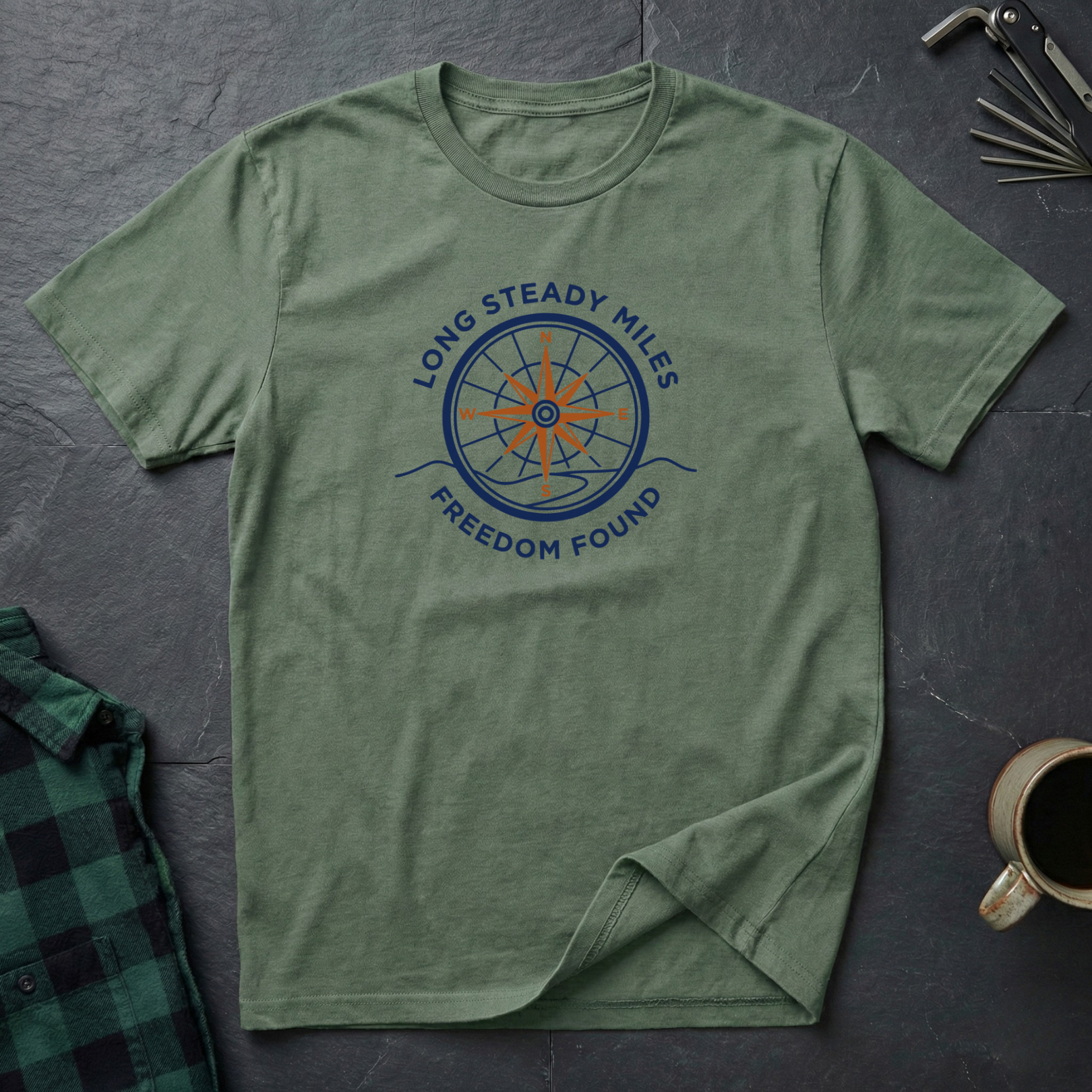 Long Steady Miles T-Shirt