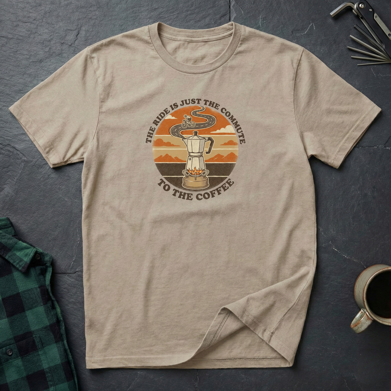 COMMUTE TO THE COFFEE T-Shirt
