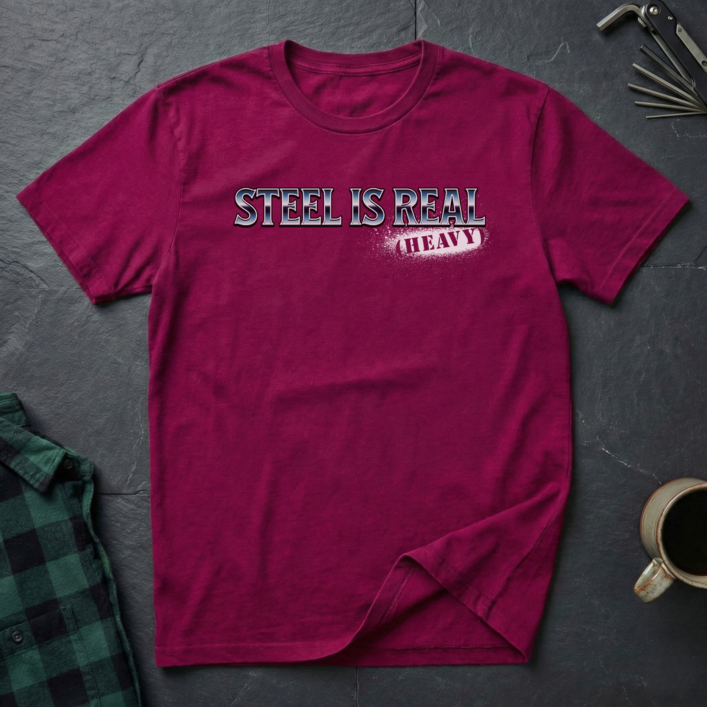 Steel is Real (Heavy) T-Shirt