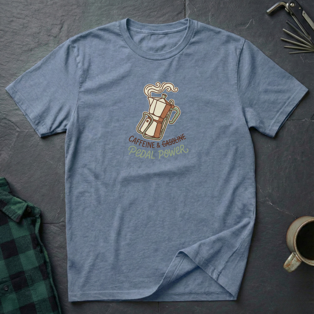 Caffein and Pedal Power T-Shirt