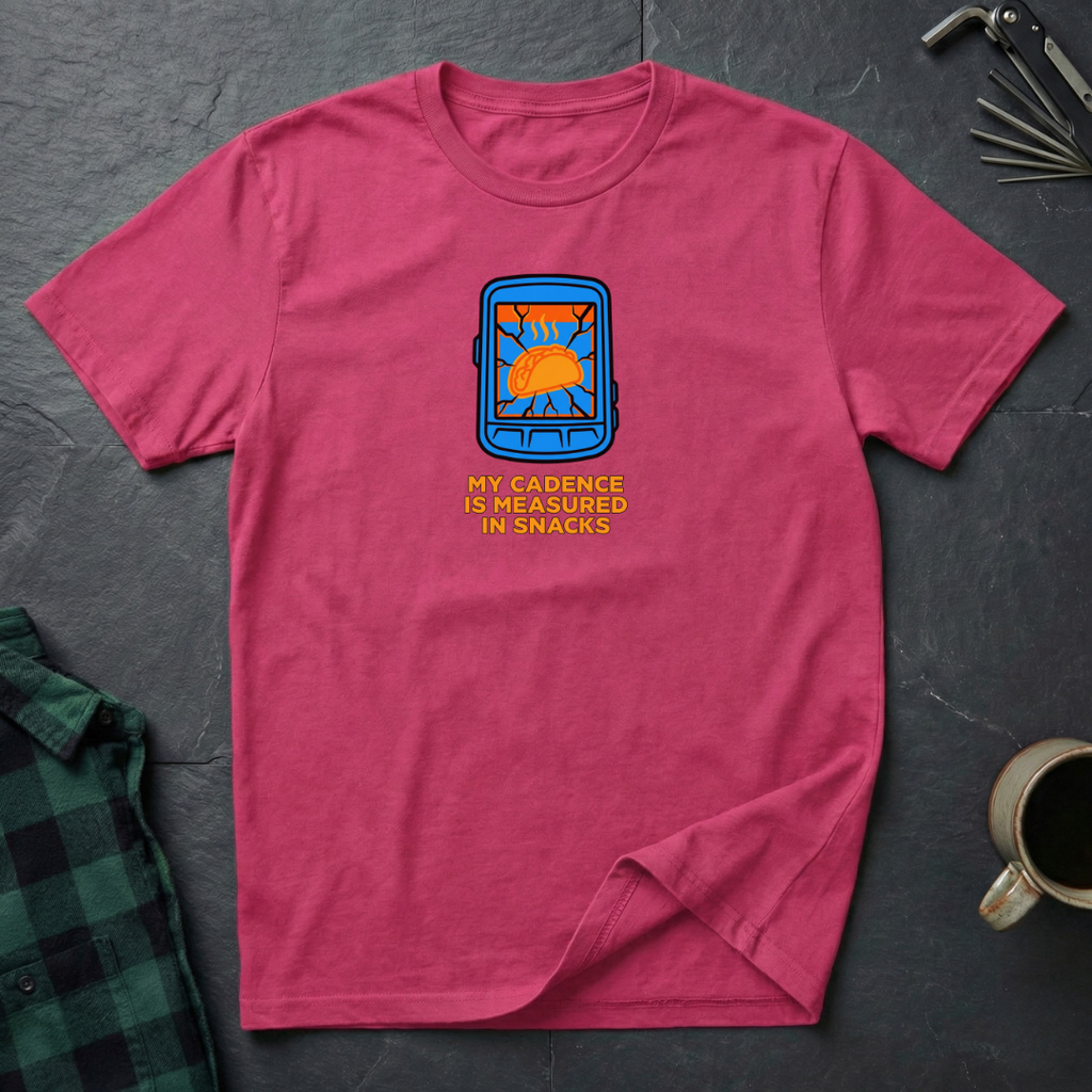 CADENCE IS MEASURED IN SNACKS T-Shirt